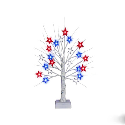 LED Independent Day Tree Light Battery Box With USB Use