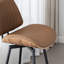 Swivel Upholstered Faux Leather Bar Stool-19190859