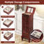 Armoire pour bijoux avec miroir Melitta