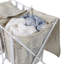 Panier à linge double