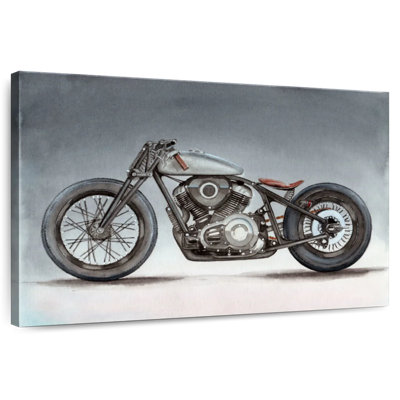 Vintage Style Motorcycle