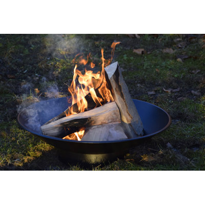 Alleine Round Steel Wood Burning Smokeless Fire Bowls