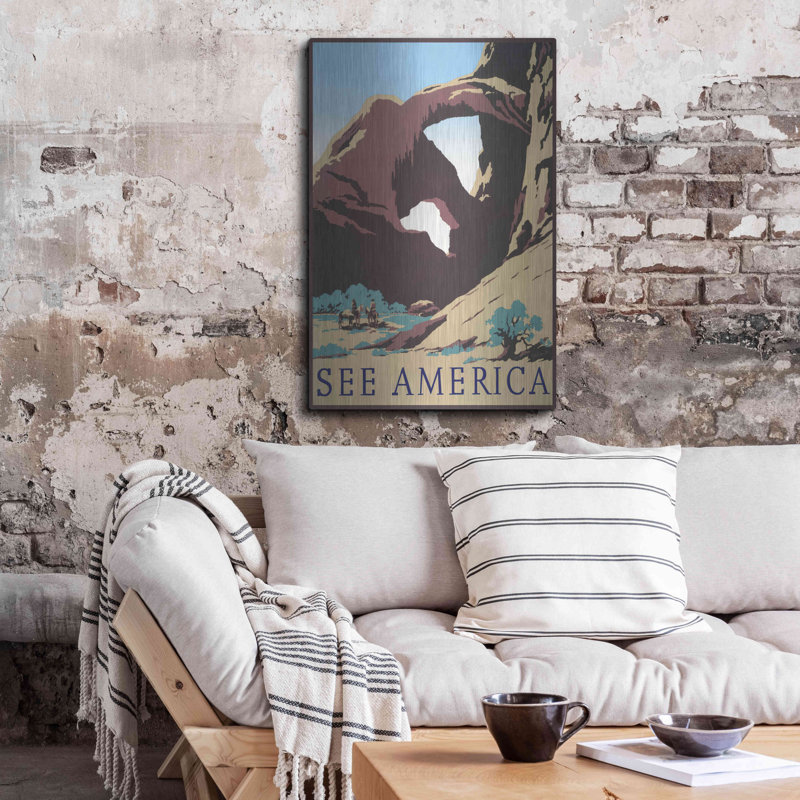 «See America» par Stellar Design Studio, H 36 po x l 24 po