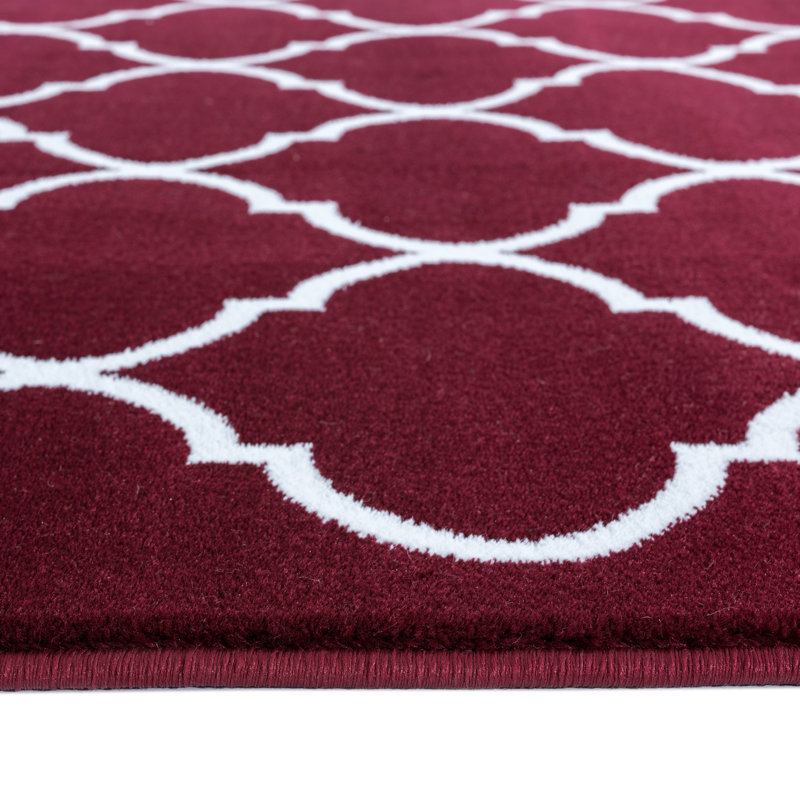 Geometric Indoor Rug, Rectangle 5' x 7'