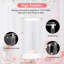Supports de fleurs de mariage en acrylique transparent, pots de fleurs de vase centre de table
