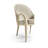 Water 19'' H Fabric Upholstered Oak Armchair