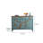 American Vintage Shoe Cabinet Side Cabinet 18 Pair Shoe Storage Cabinet