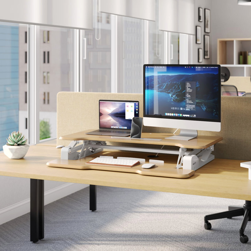 Convertisseur de bureau rectangulaire à hauteur ajustable l 38 po Mount-It