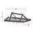 Handcrafted Carnival Rectangle Ceiling Pot Rack with 18 Hooks