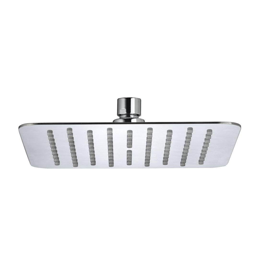 Slimline Fixed Shower Head - Square