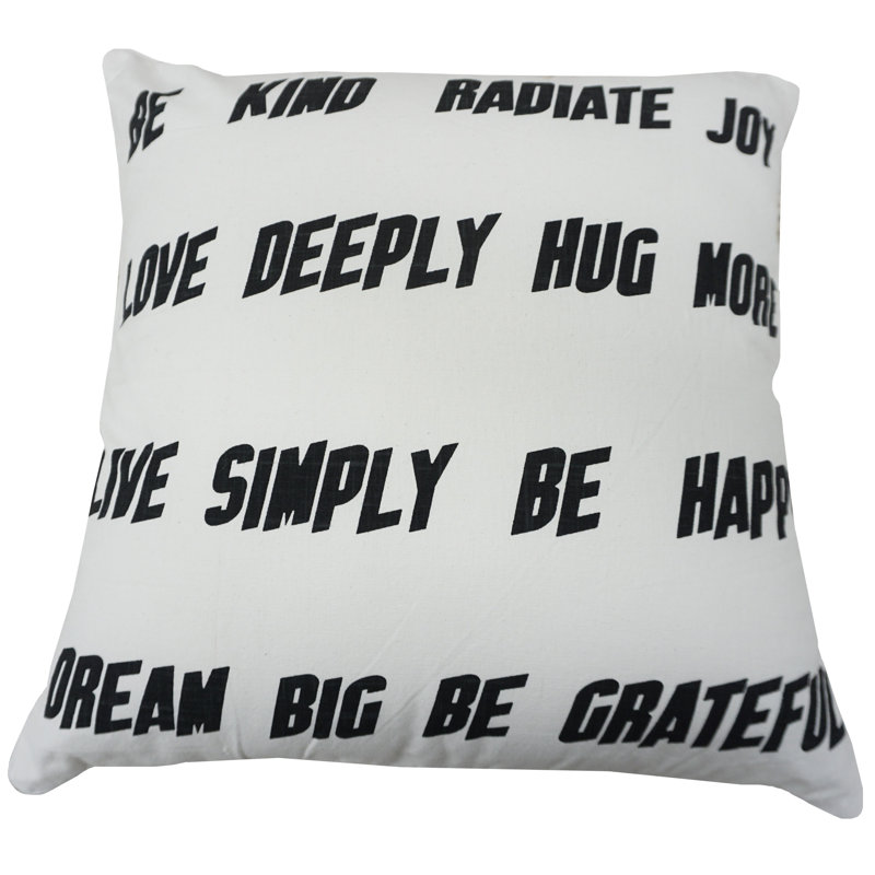 Cotton Throw Pillow