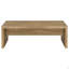 Table basse rectangulaire en bois d'ingénierie