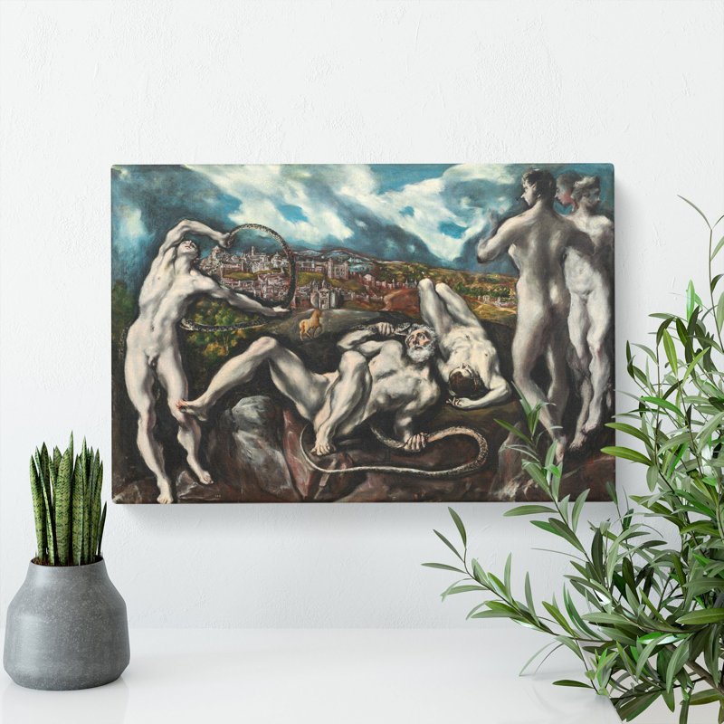 Laocoon by El Greco - Wrapped Canvas, 40cm H x 60cm W x 3cm D