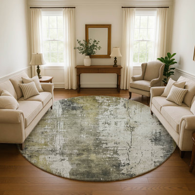 Tapis abstrait Baford AMF1649 lavable à la machine de qualité supérieure
