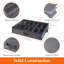 Fabric Underbed Shoe Storage Set-2132240039