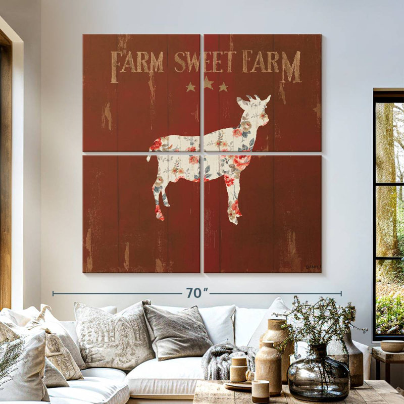 Brampt Farm Patchwork 11, H 57 po x l 57 po