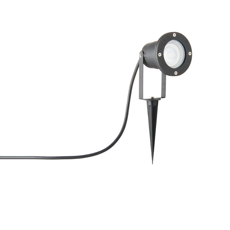 Roye Black Steel Spotlight