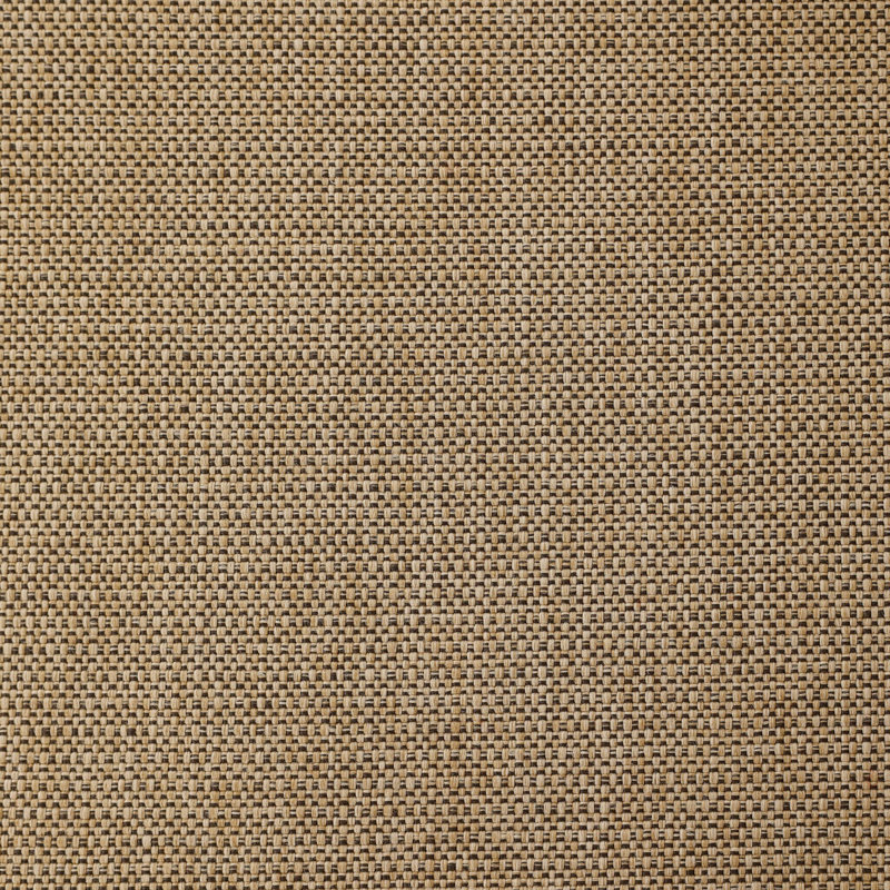 Tahana Outdoor Dining Armchair-Hayes Fog, Olympia Canvas, Stained Saddle Brown