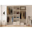 Vandenberg 6 Door Manufactured Wood Wardrobe