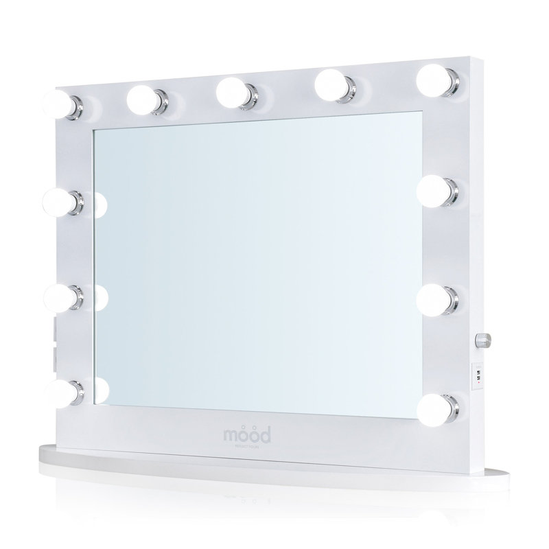 Amauriah Metal Flat Floor Mirror
