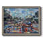 Rouge trafic encadré sur toile-96271507-96271508