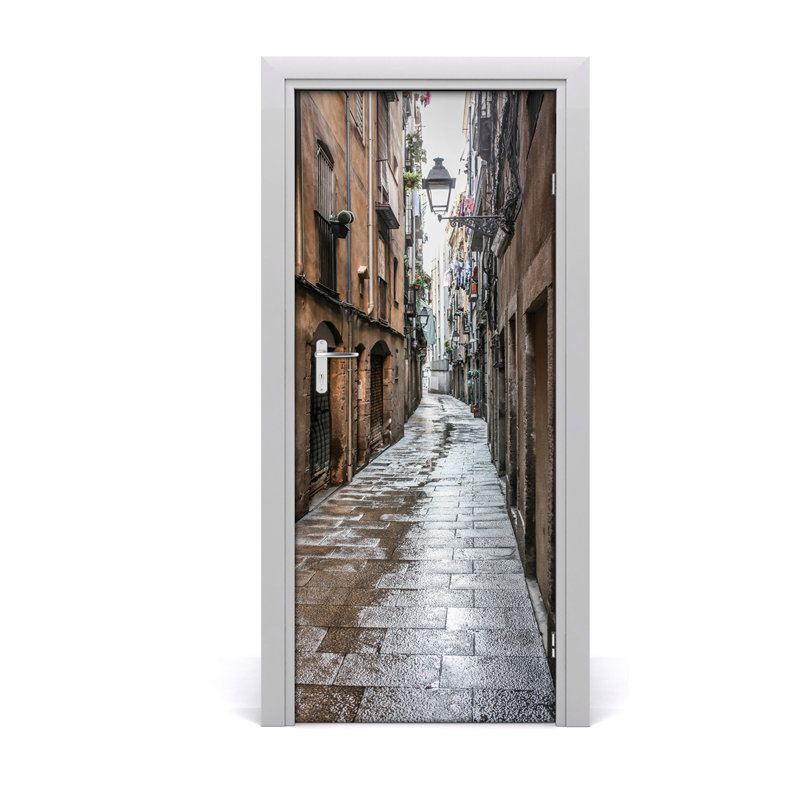 Old Street Door Decal