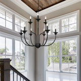 9-Light 30"W Candle Style Classic Chandelier