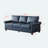 Classic Living Room Nails Sofa Faux Leather-253017794-245945508