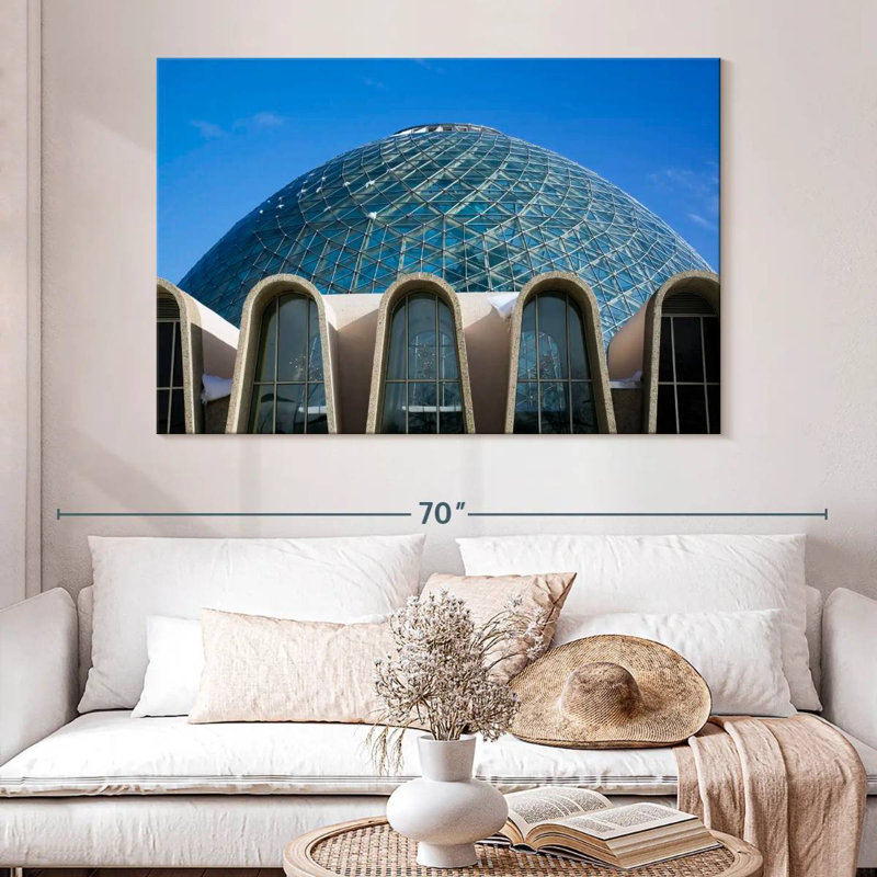 Mitchell Park Dome, 34" H x 51" W