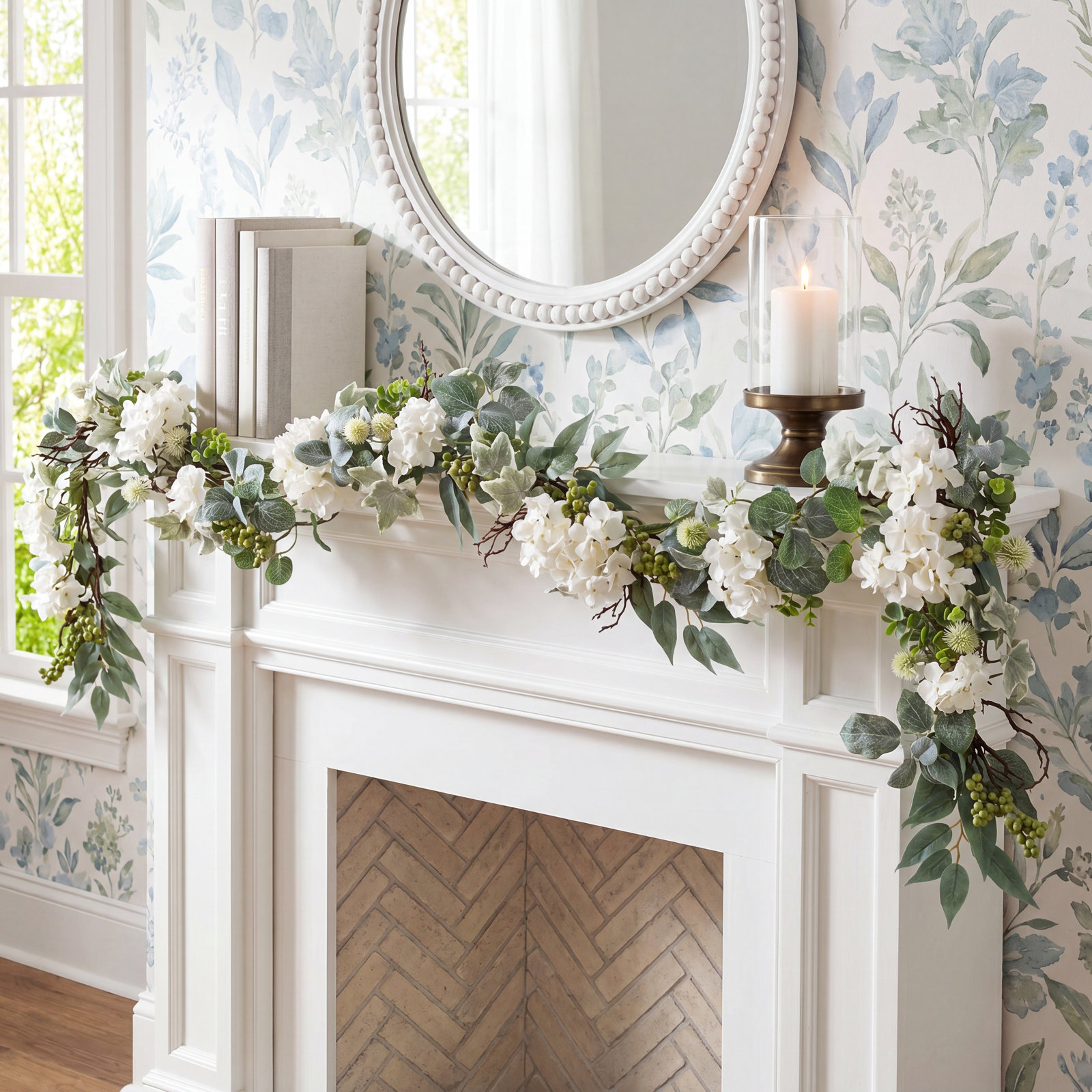 72" Hydrangea Wedding Garland