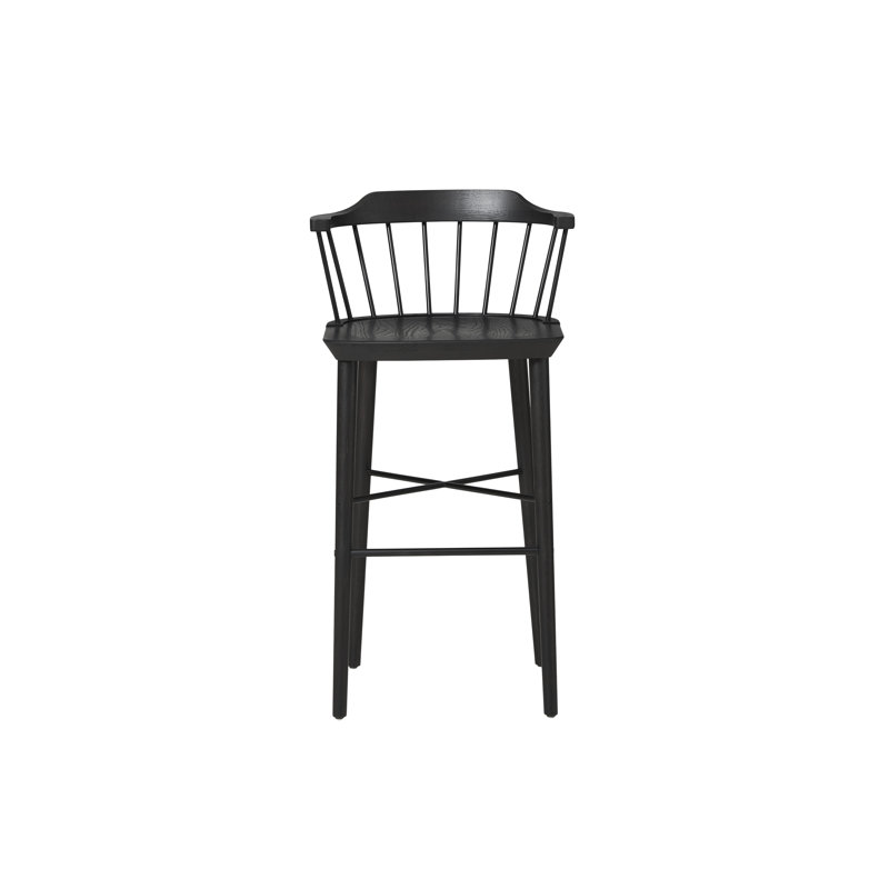 Exchange Bar Chair, Black