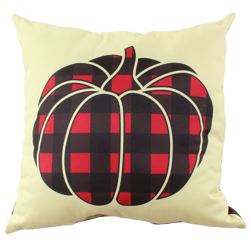 Housse et insert de coussin carré saisonnier