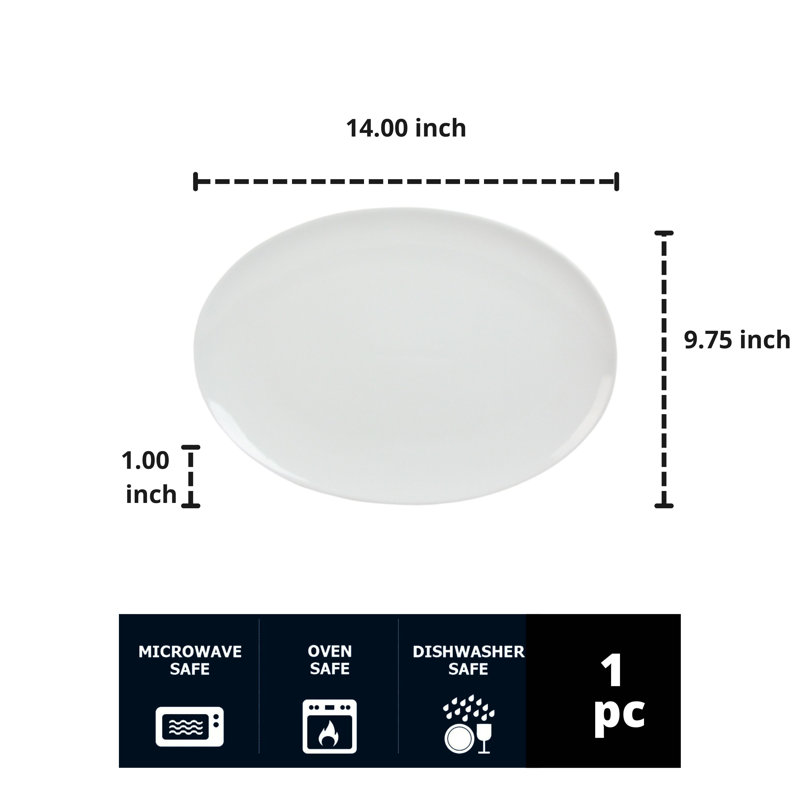 Keswick Platter, White