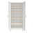 2 Shapely Doors Cabinet, Metal Storage Cabinet With Doors And Adjustable Shelves, Living Room Cabinet-1843950944-1829599233