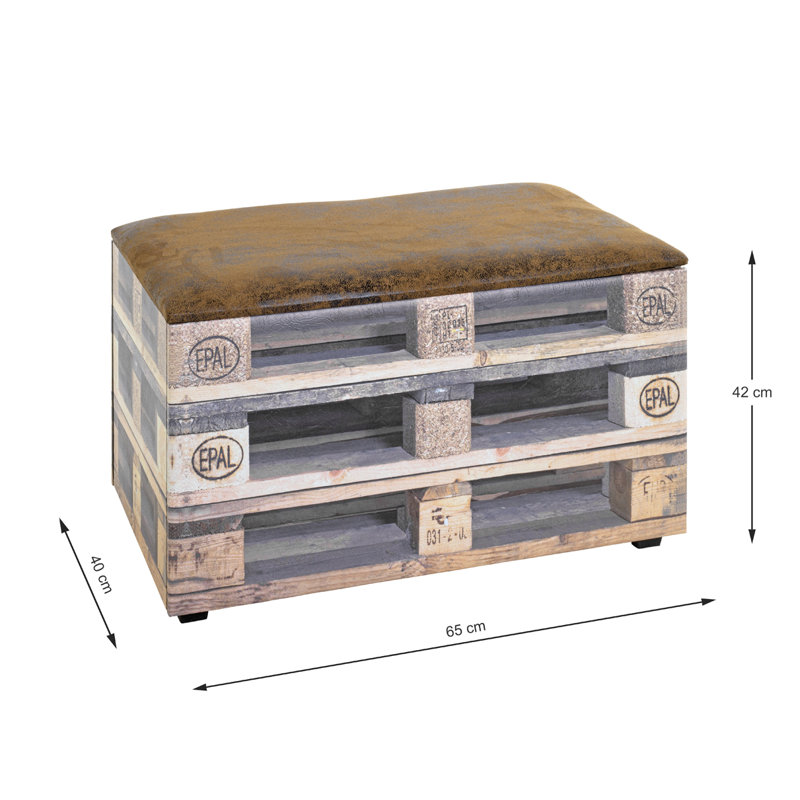 Deserae Upholstered Storage Bench