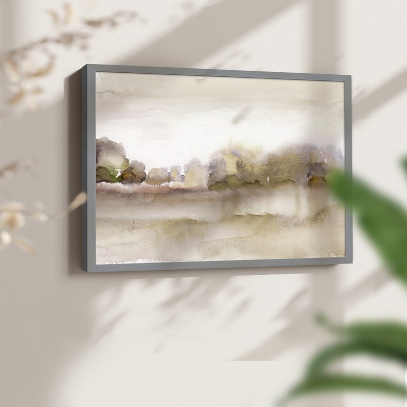Fall Colours -Framed Print - Restickable, H 8 po x l 10 po, Gris