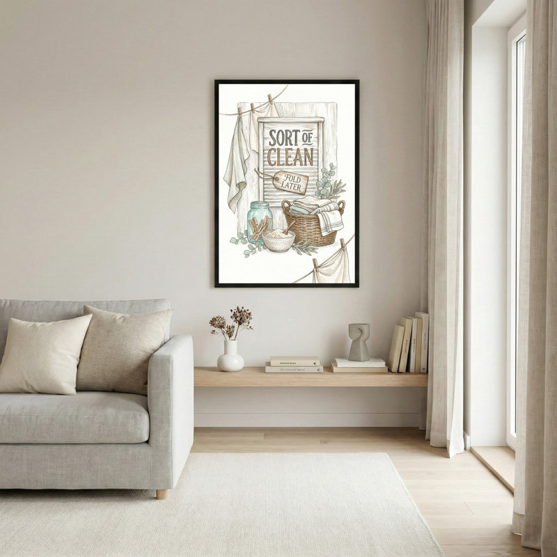 Toile noire encadrée en bois noir pour le salon, la chambre à coucher, le bureau ou le vestibule - décoration murale décorative
