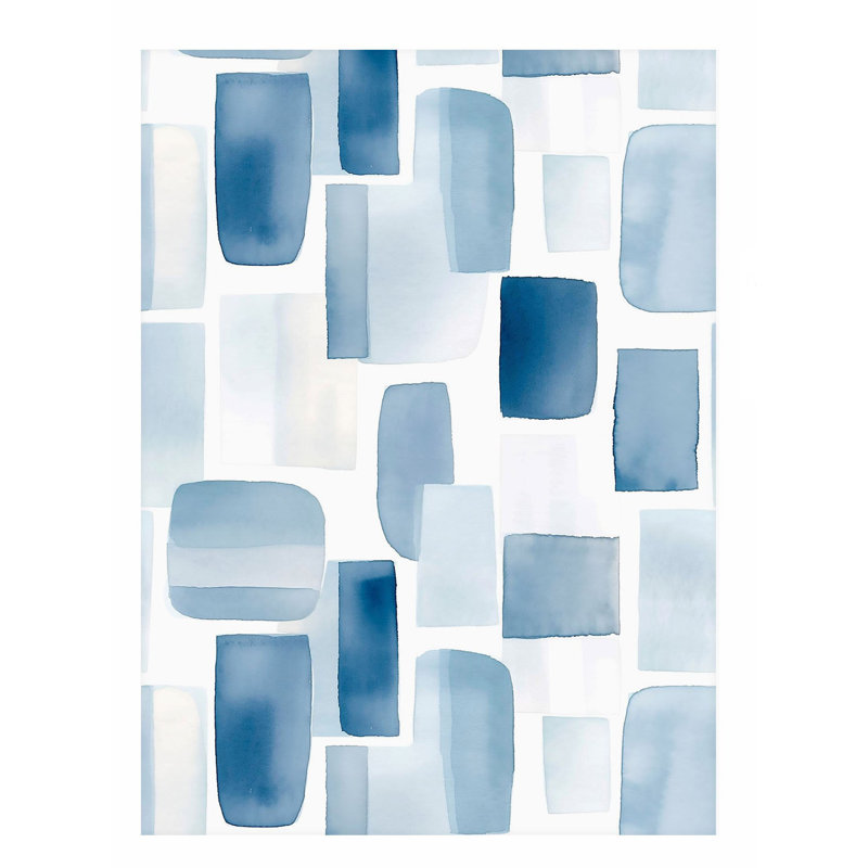 «Abstract Abstract Scandinavian Dreams IX», reproduction d'art non encadrée, H 7 po x l 5 po