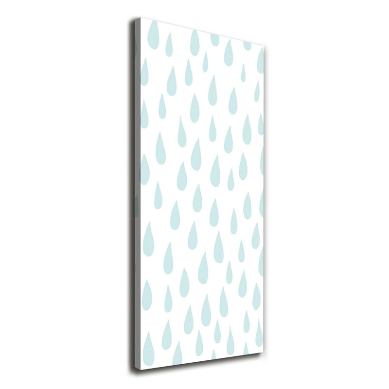 Droplets - Wrapped Canvas Print