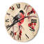 Horloge murale bouvreuil sur une branche-63903645