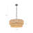 23.2" 6-Light Scalloped Rope Drum Chandelier-1664452977-1664452983