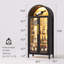 68" Tall Arched Storage Display Cabinet-1433567680