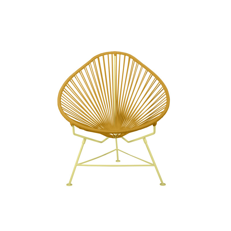 Chaise de jardin, Caramel / jaune