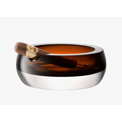 LSA International Victoria Glass Ashtray