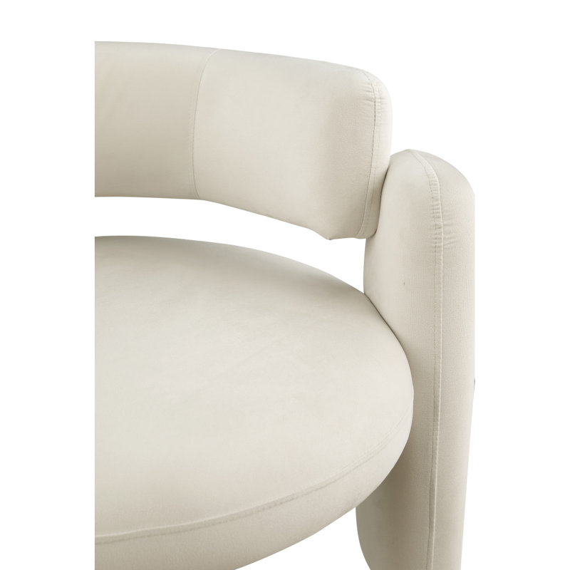 Chaise d'appoint, Tissu blanc