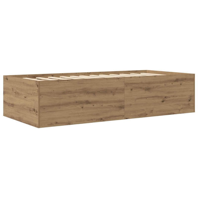 Bed Frame, Artisan Oak