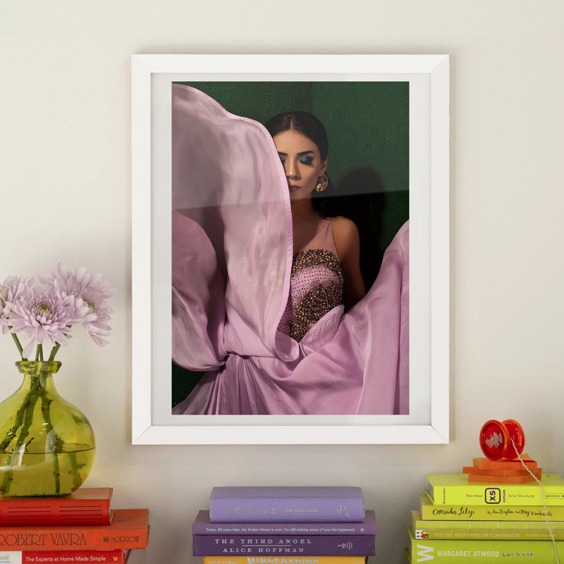 Cadre photo simple en bois, Blanc, 14 pi x 11 po