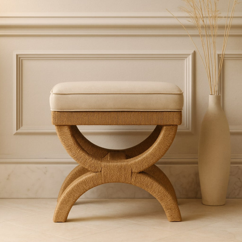 Banc en rotin