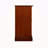 Shoe Cabinet With 5 Shelves And Louvered Doors-198115243