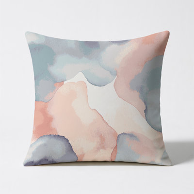 Whispering Tides Indoor And Outdoor Throw Pillow